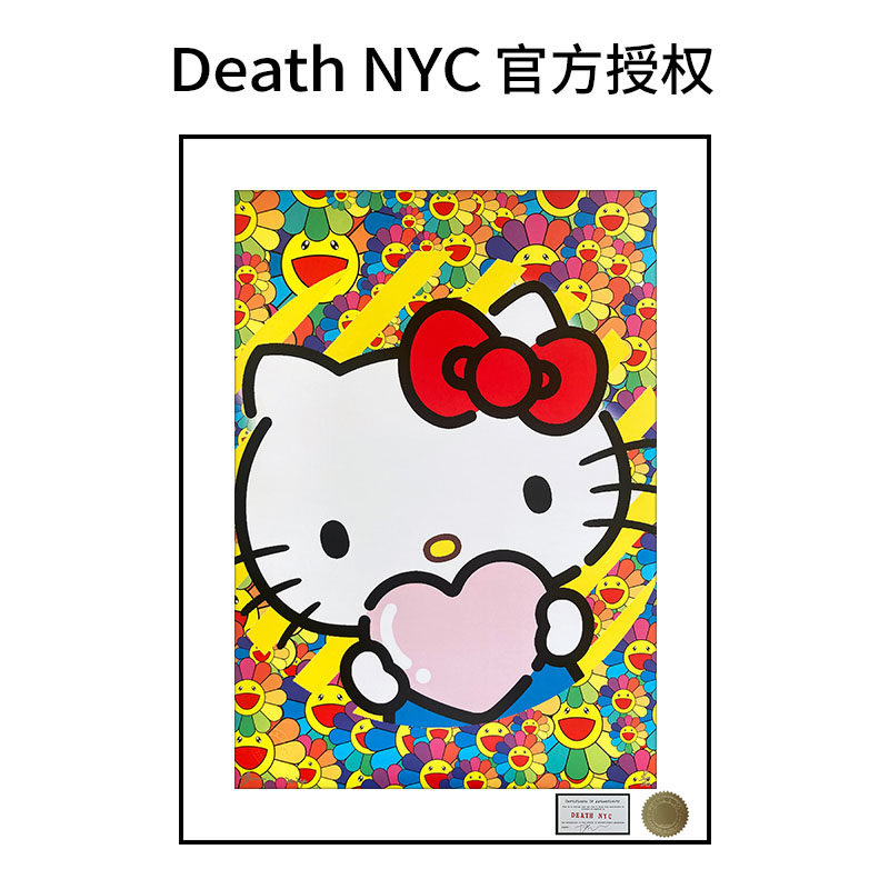 DeathNYC限量版画凯蒂猫