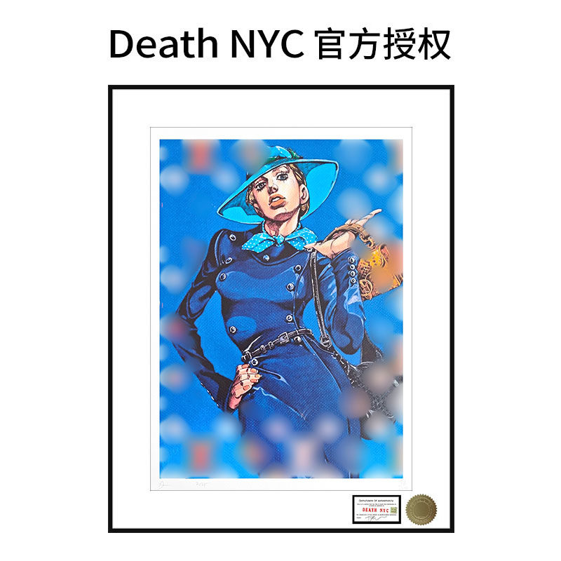 DeathNYC限量版画JOJO乔鲁诺