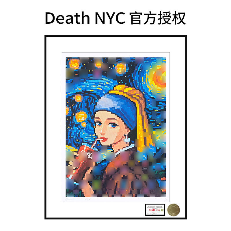 DeathNYC亲签限量版画