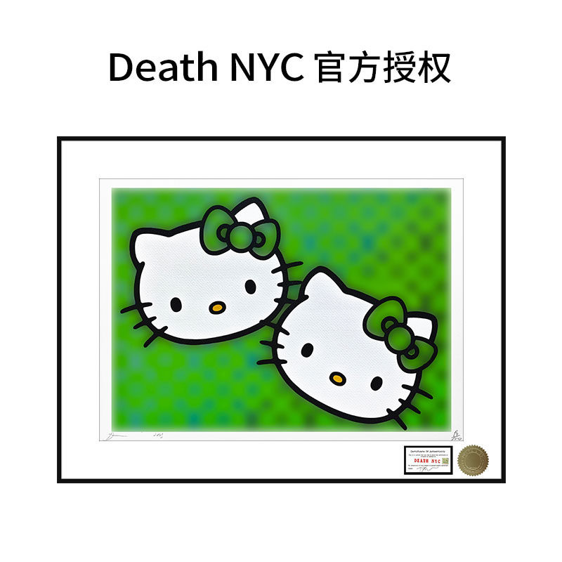 DeathNYC限量版画凯蒂猫