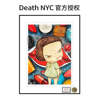 DeathNYC签名限量版画奈良美智