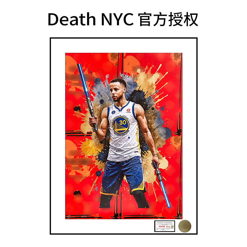 DeathNYC签名限量版画库里