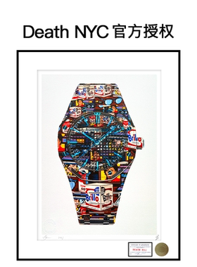 DeathNYC限量潮流版画AP爱彼