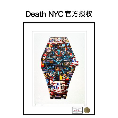 DeathNYC限量潮流版画AP爱彼