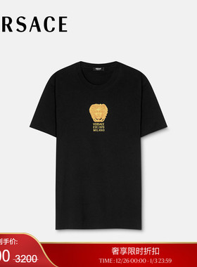 【季末优惠】VERSACE/范思哲 男士Hall of Statues Medusa T恤