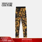 季 COUTURE 末优惠 VERSACE JEANS Porcelain Barocco紧身裤