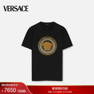 范思哲 T恤 末優(yōu)惠 VERSACE 水晶Medusa 季 男士