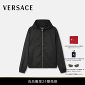 24期免息 VERSACE 范思哲 男士 Barocco提花防风夹克