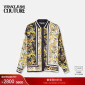 季 COUTURE 末优惠 VERSACE JEANS 女士Logo Couture衬衫