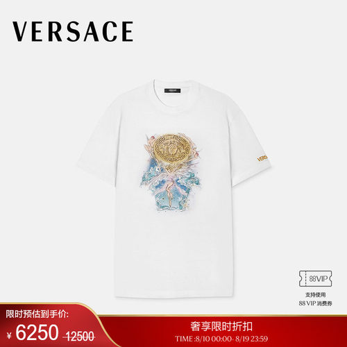 【季末优惠】VERSACE/范思哲 T恤 Design by Burin Pong