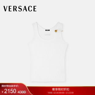 季 女士Safety 末优惠 范思哲 Pin罗纹坦克背心 VERSACE
