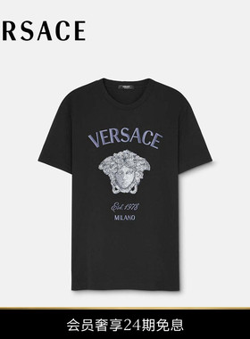 【24期免息】VERSACE/范思哲 男士Medusa Milano T恤