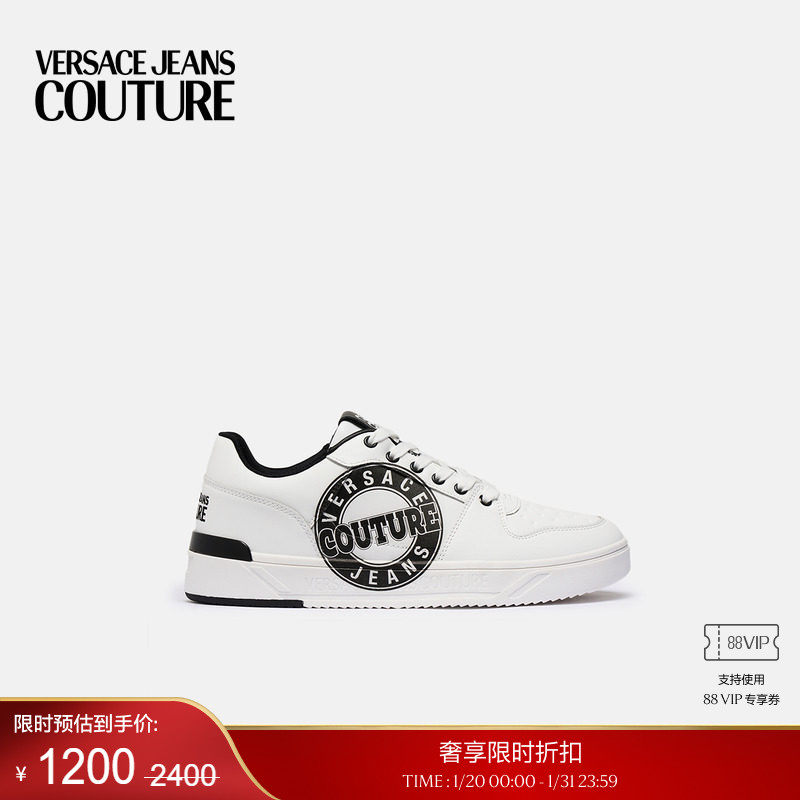 【季末优惠】VERSACE JEANS COUTURE 男士休闲鞋,流行男鞋,时尚休闲鞋,淘宝优惠券,粉丝福利购,淘宝优惠卷