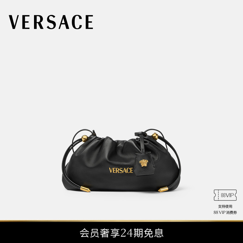 【新品】VERSACE/范思哲 女士Versace Tag迷你包