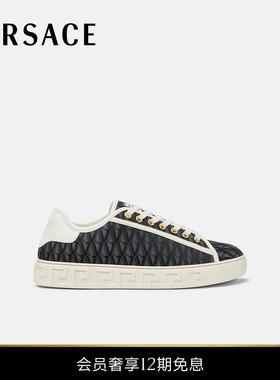 【12期免息】VERSACE/范思哲 女士V Allover Greca运动鞋