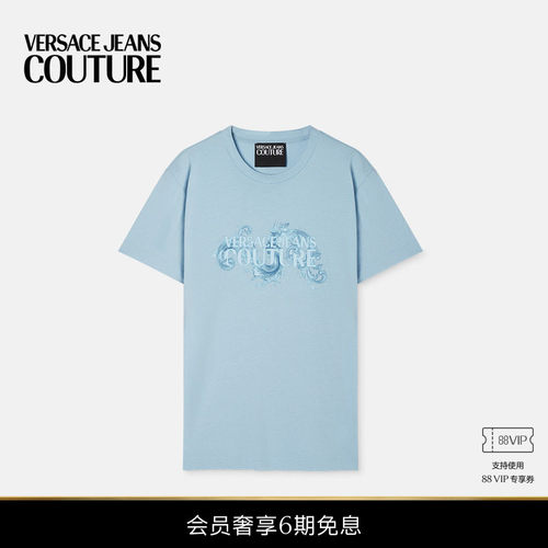 【新品】VERSACE JEANS COUTURE 男士T恤