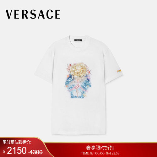 【季末优惠】VERSACE/范思哲 T恤 Design by Burin Pong