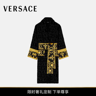 范思哲 VERSACE 下单即享 男女情侣居家Baroque浴袍 奢礼定制