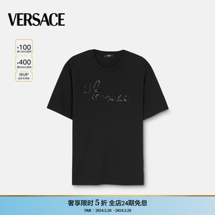 Logo VERSACE 季 Nautical 末优惠 Versace 男士 T恤 范思哲