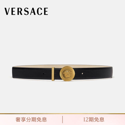 【12期免息】VERSACE/范思哲 女士Medusa Biggie皮带 - 封面