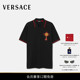 新春系列 VERSACE 范思哲 男士 刺绣棉质珠地布Polo衫