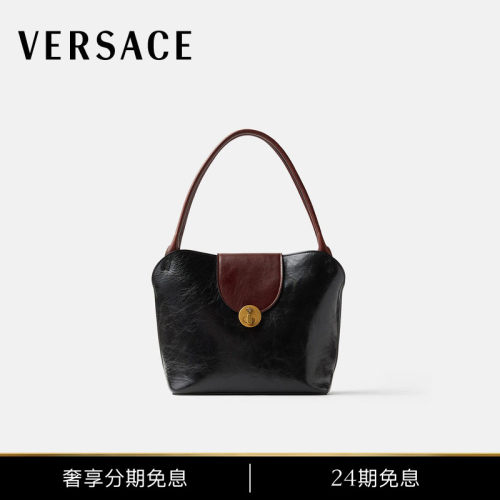 【24期免息】VERSACE/范思哲 女士Vivian皮革单肩包