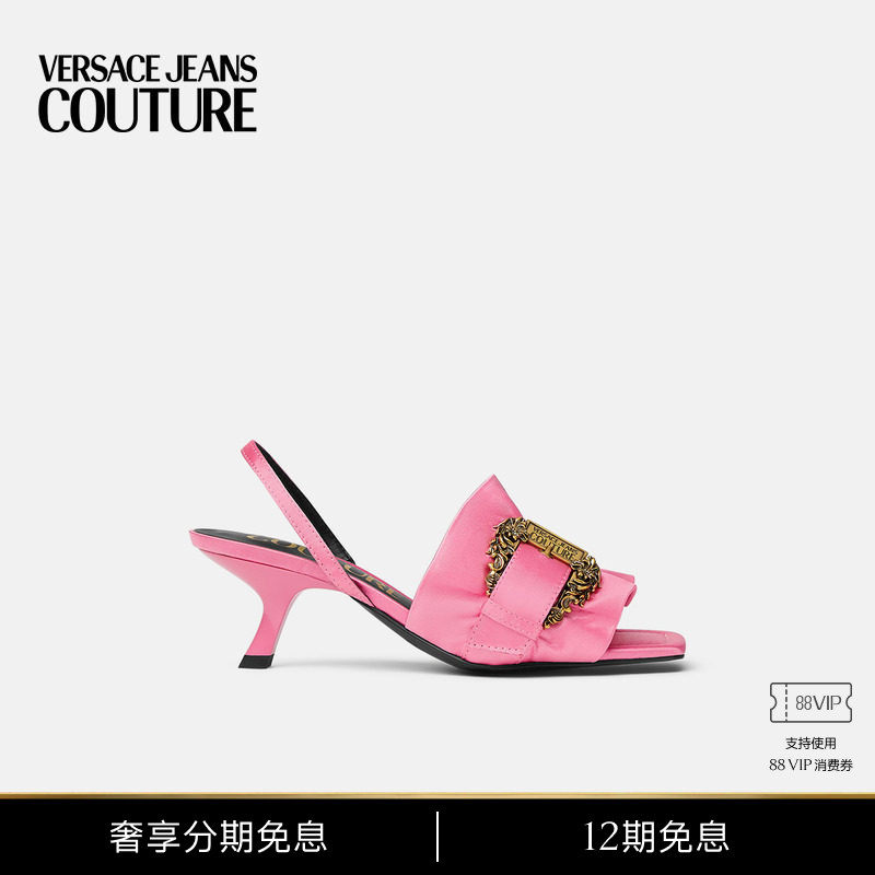 【12期免息】VERSACE JEANS COUTURE 女士高跟凉鞋