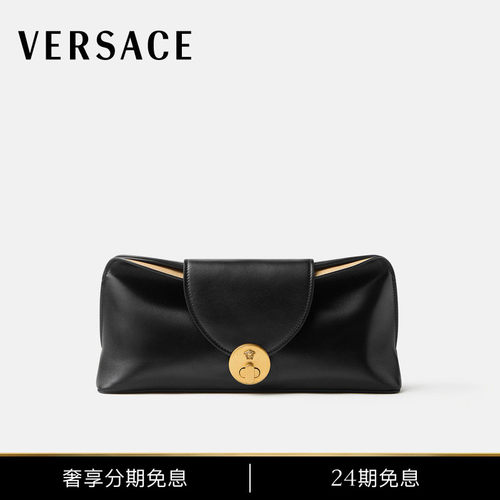 【秋冬新品】VERSACE/范思哲 女士Vivian皮革手拿包