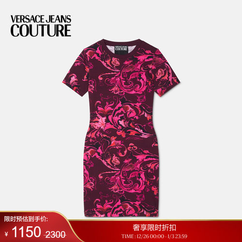 【季末优惠】VERSACE JEANS COUTURE 女士连衣裙