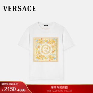 VERSACE 末优惠 范思哲 女士Underwater T恤 Barocco 季