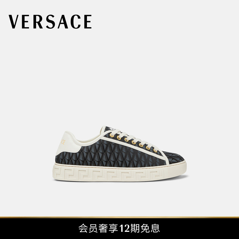 【新品】VERSACE/范思哲 女士V Allover Greca运动鞋