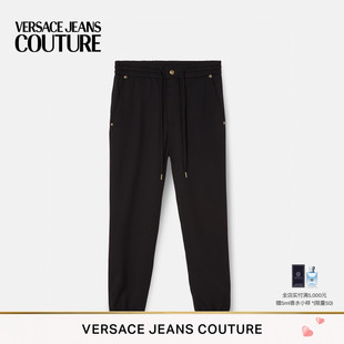 时尚 男士 JEANS 休闲长裤 VERSACE Logo运动裤 COUTURE 出游穿搭