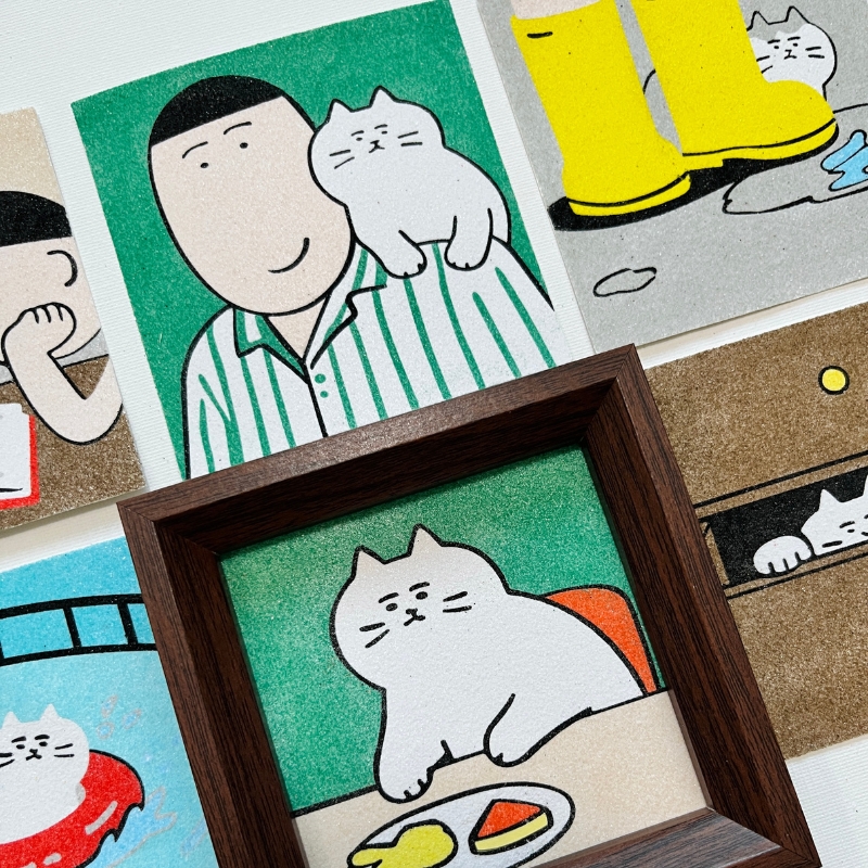 创意沙画diy手工作儿童成人