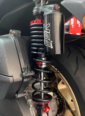 XMAX300改装后避震泰国进口YSS减震器350mm孔距G-Soprt运动版弹簧