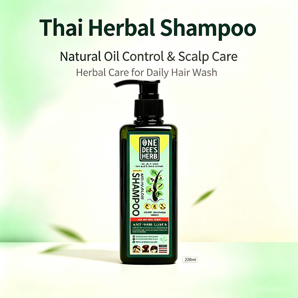 Thai Herbal Shampoo Nourish Scalp Strengthen Hair Shampoo图片