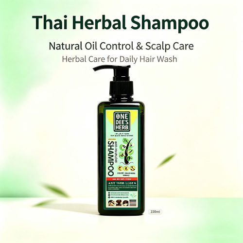 Thai Herbal Shampoo Nourish Scalp Strengthen Hair Shampoo