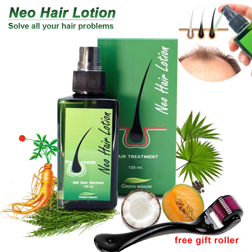 neo hair lotion 120ml original thailand hair regrowth oil