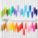 韩国慕娜美纤维水彩笔手帐笔标记重点水性笔彩色手账勾线笔