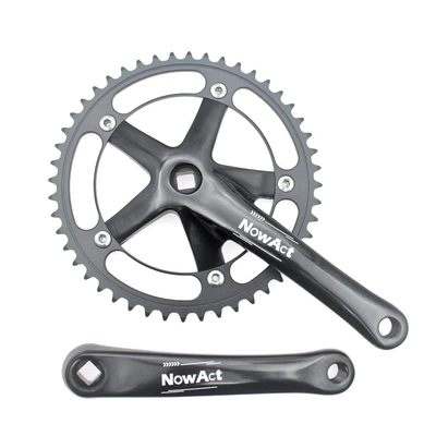 48T铝合金曲柄牙盘 144BCD 山地车折叠车牙盘 非一体曲柄牙盘 CNC