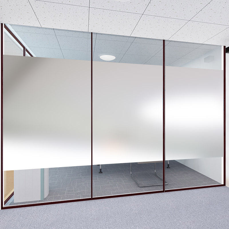 定制磨砂玻璃贴膜静电窗户贴纸浴室移门卫生间防窥隐私透光不透明