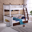 上下床全实木床儿童床上下铺双层床松木高低床子母床 清仓处理