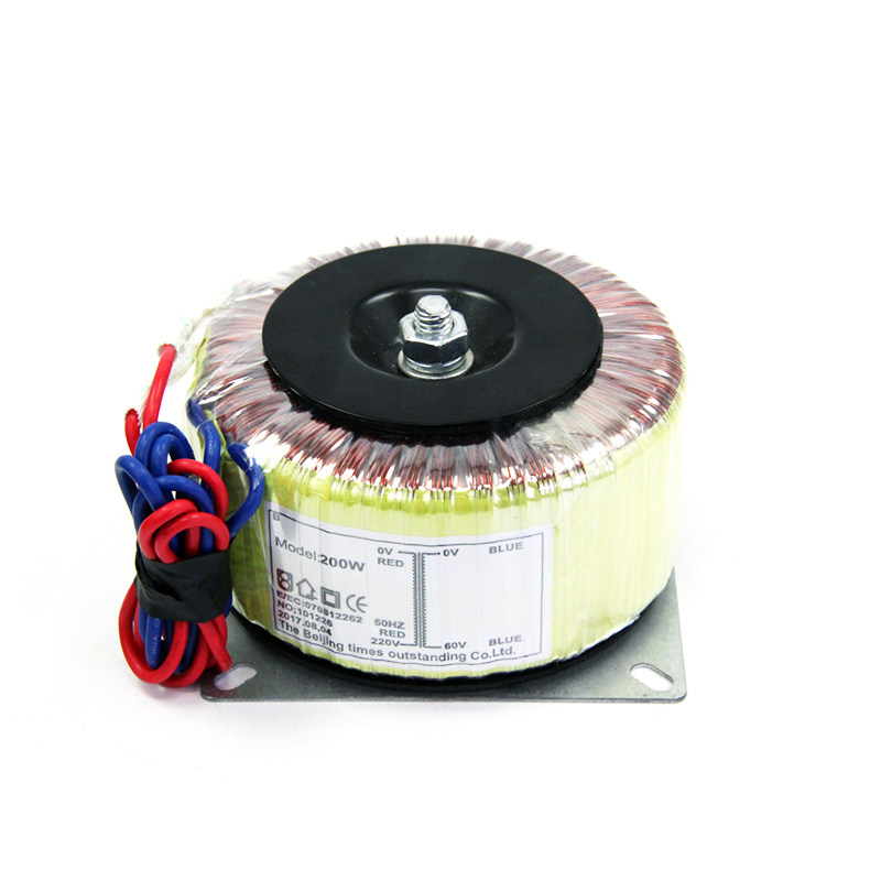 环形单相电变压器220V转交流60V电压110V 功率100W-1000W厂家直销