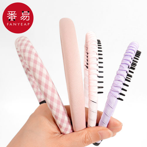 发箍/儿童B1pn008-韩系气质发卡头饰前额刘海碎发压发头箍女孩