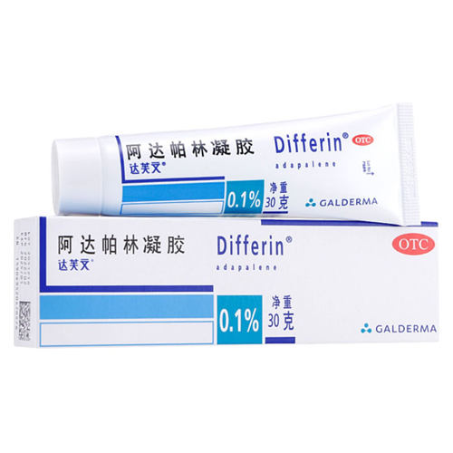[达芙文]阿达帕林凝胶0.1%*30g*1支/盒