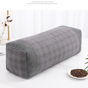 荞麦高枕头加厚加高硬护颈椎助睡眠不塌陷男老式方枕头全荞麦皮壳