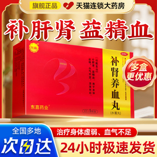 乐嘉药业补肾养血丸6g*5袋/盒血气不足身体虚弱须发早白补肝肾