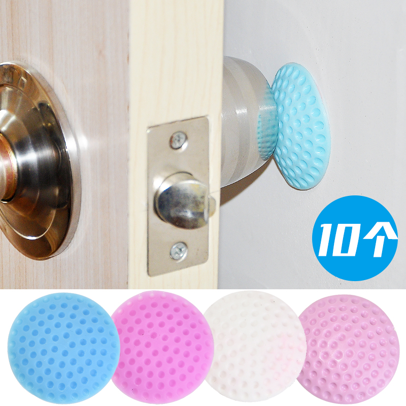10个防撞垫防震加厚门后静音垫防碰防护垫橡胶防震垫防撞贴消音垫
