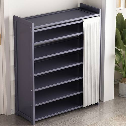 爆品鞋架子家用门口鞋子收纳架简易多层鞋柜防尘宿舍多功能实木置