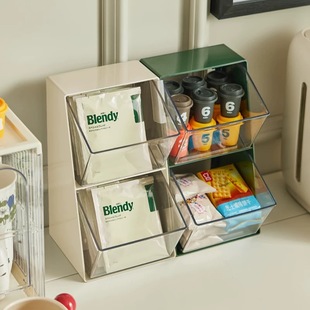 爆品茶包收纳盒茶水间咖啡胶囊置物架桌面展示架桌面置物架桌面零