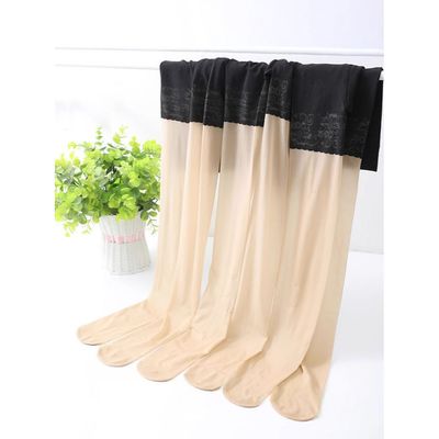 爆品防狼袜春秋款女薄款二合一打底裤夏季菠萝袜大码连体防勾丝防